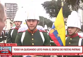 Delegaciones extranjeras participarán en Gran Parada Militar por Fiestas Patrias