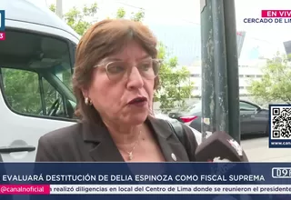 Delia Espinoza afirma que informe de la JNJ está “plagado de falsedades”