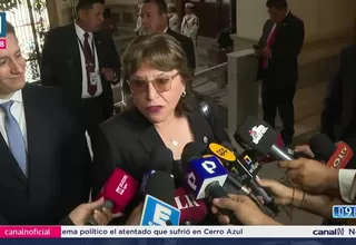Delia Espinoza denuncia persecución política ante inhabilitación