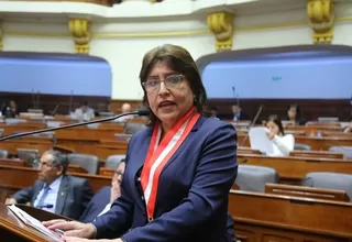 Delia Espinoza: Intervención policial sería inconstitucional