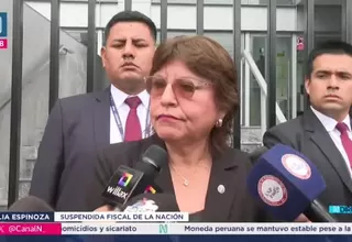 Delia Espinoza no descarta acudir a instancias internacionales