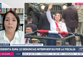 Delia Muñoz: Congreso debe esperar fallo del TC sobre Boluarte