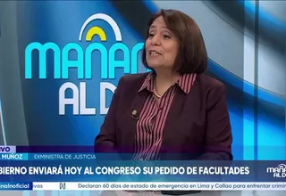Delia Muñoz: Congreso debe evaluar “punto por punto” pedido de 66 facultades del Ejecutivo