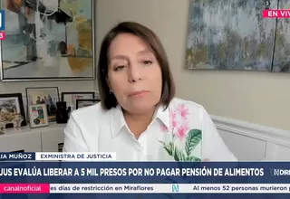 Delia Muñoz: Excarcelar por pensión no resolverá el hacinamiento