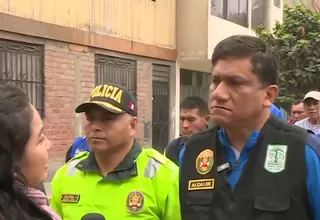 Delincuentes amenazan base de serenazgo en Los Olivos