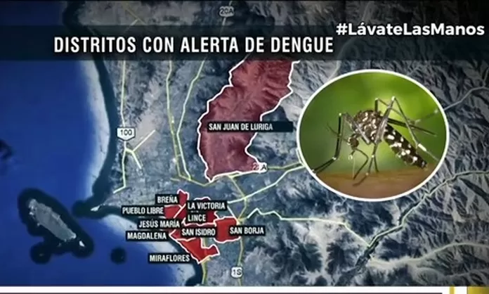 Dengue: Estos 14 Distritos De Lima Están Bajo Alerta Epidemiológica ...