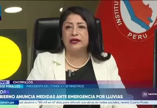 Gobierno anuncia despliegue de casi 6 mil policías por Plan de Seguridad Ciudadana