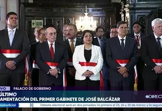 Denisse Miralles: estos son los ministros del gabinete Balcázar
