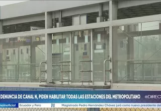 Tras denuncia de Canal N, diputada Roxana Rocha pide habilitar todas las estaciones del Metropolitano