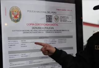 Denuncia policial digital: Conoce cómo hacer el trámite por pérdida o robo de documentos