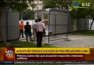 Denuncian improvisación en construcción de bypass y alameda de 28 de Julio