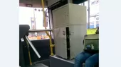 Denuncian que bus del Metropolitano tiene casillero en mal estado - Noticias de whatsapp