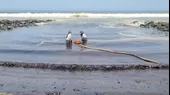 Derrame de petróleo: Repsol informó sobre avances de limpieza del mar y el litoral  - Noticias de campo-mar