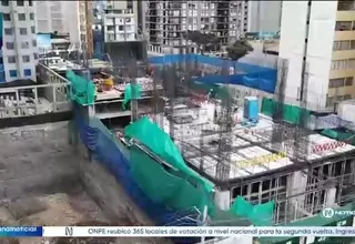 Derrumbe en obra de San Miguel deja un trabajador fallecido y dos heridos