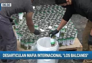 Desarticulan mafia internacional 'Los balcanes' 