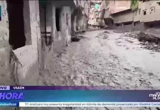 Desborde de río en Ayacucho continúa y afecta San Francisco