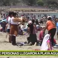 Chorrillos: Desborde y caos en accesos a Agua Dulce durante los feriados