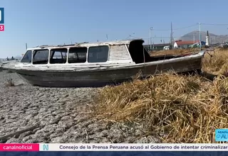 Descenso de aguas en lago Titicaca afecta transporte y turismo