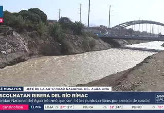 Descolmatan el 67 % de puntos críticos del río Rímac