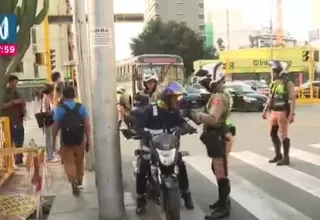 Desde mañana rige prohibición de dos personas en moto en Lima y Callao