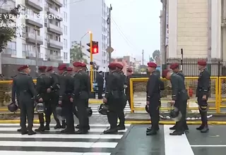 Desfile Cívico Militar: Operativo de seguridad y cierres viales en avenida Brasil