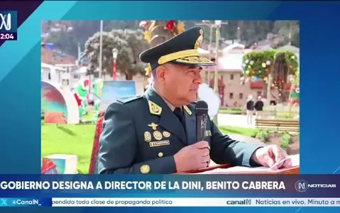 Designan a Benito Cabrera como nuevo jefe de la DINI