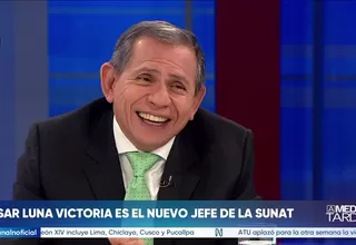 Designan a César Luna Victoria como nuevo jefe de la Sunat