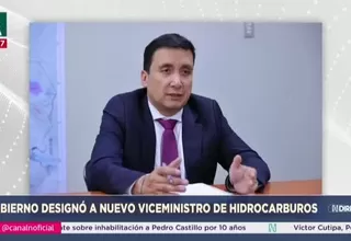 Designan a Luis Jiménez Borra como viceministro de Hidrocarburos