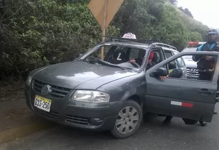 Barranco: un herido dejó deslizamiento de piedras en la Costa Verde