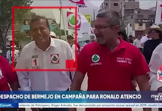El despacho de Guillermo Bermejo en campaña para Ronald Atencio