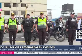 Despliegan 5 mil policías para la Tarde Blanquiazul y Noche Crema