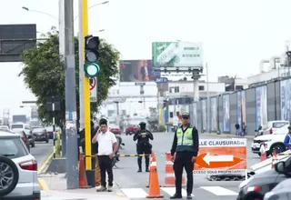 Inicia plan de desvío vehicular en la avenida Elmer Faucett por obras de la Línea 4