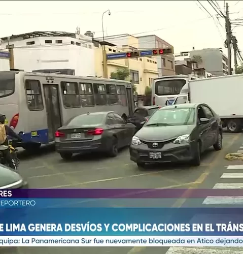 Desvíos e intenso tráfico por la Media Maratón de Lima
