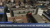 Hospital de Ate: Detectan bacterias mortales en UCI del nosocomio - Noticias de hospital-sabogal