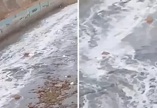 Detectan espuma blanca en río Rímac y Sedapal responde