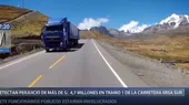Detectan perjuicio de S/ 4.7 millones en tramo 1 de la carretera IIRSA Sur - Noticias de grana-montero