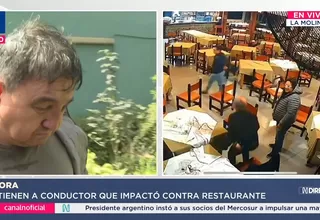 Detienen a conductor que embistió restaurante en La Molina