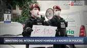 Día de la Madre: Mininter rinde homenaje a madres de policías que luchan contra COVID-19 - Noticias de dia-policia