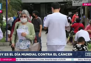 Día Mundial contra el Cáncer: INEN afirma que hasta el 50% de casos podrían prevenirse en el país