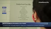 Día Mundial de la Poesía: "Un muro propio" visibiliza el trabajo de 36 poetas peruanas - Noticias de magdalena