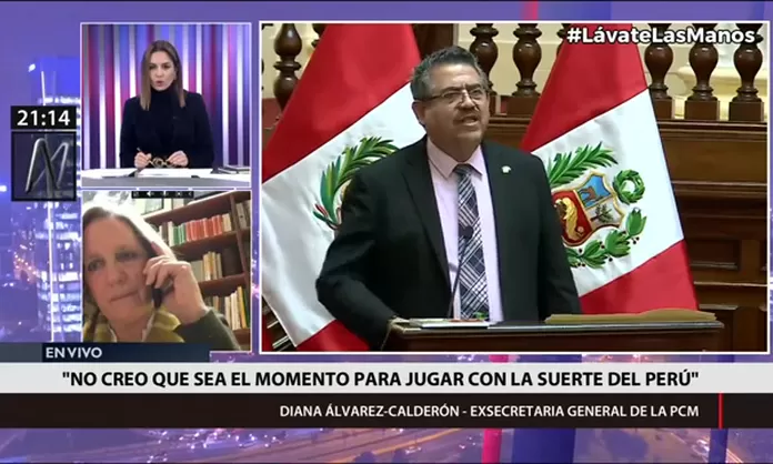 Diana Álvarez-Calderón: "No Creo Que Este Sea El Momento De Timbear Con ...