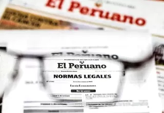 Diario El Peruano alegó "error humano" en cambios de ley