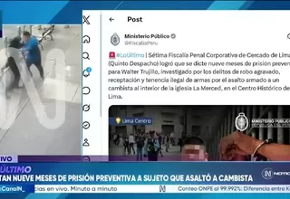 Dictan nueve meses de prisión preventiva para sujeto capturado armado en iglesia La Merced