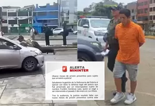 Dictan prisión preventiva a chofer que arrastró policía