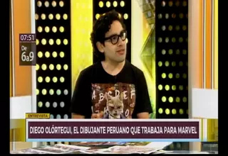 Diego Olórtegui: peruano trabaja dibujando para Marvel