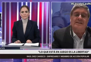 Diez Canseco: Tenemos que apostar por la libertad y no dar un paso al vacío