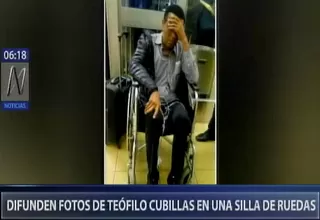 Difunden fotos de Teófilo Cubillas en una silla de ruedas en el aeropuerto