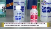 Digemid pide a farmacias no usar ni recomendar alcohol 96° como desinfectante de piel - Noticias de digemid