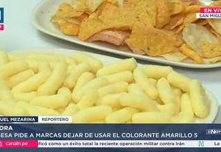 Digesa advierte sobre el uso del colorante amarillo N° 5