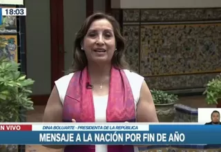 Dina Boluarte: El 2023 tiene que ser el año de las reformas para unas elecciones transparentes